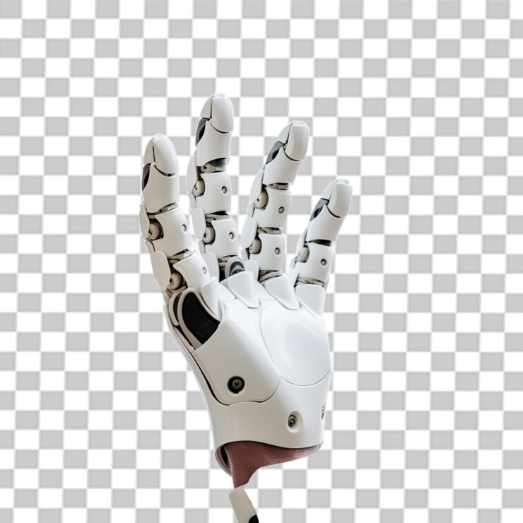 PSD 3d personaggio robot png con sfondo trasparente