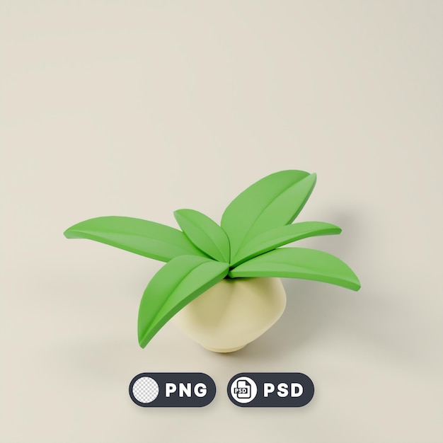 3D-Pflanzen-PSD