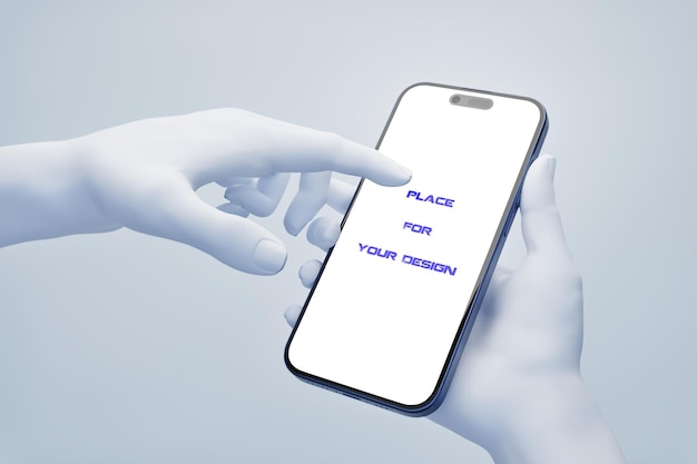 3D Phone Mockups Designs