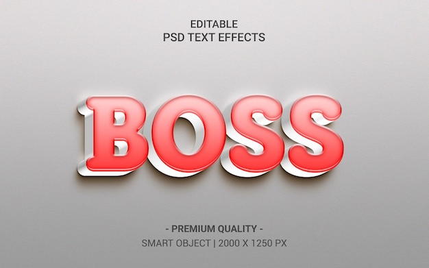 3d photoshop editable text effect, Editable3D text effect