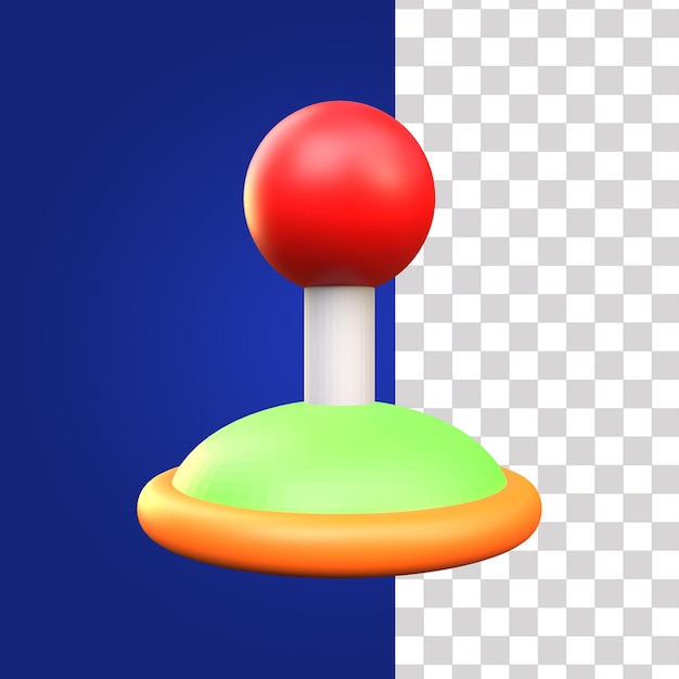 3D Pin Point Icon