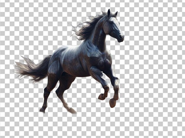 3d png fondo del caballo