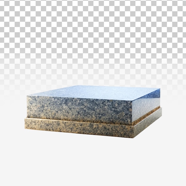 3d podio png aislado en fondo transparente
