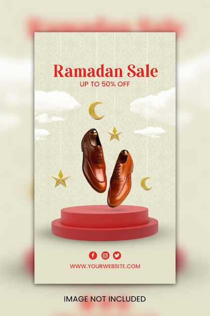 3d podio ramadán venta historia publicación de instagram