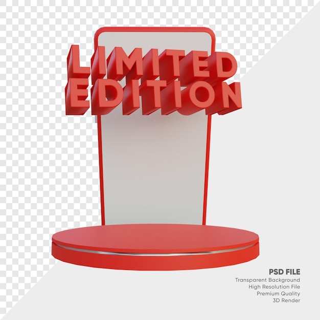 3d-podium online-shop limited edition