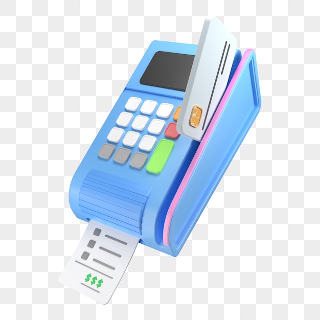 3D-POS-Terminal-Zahlungsautomat