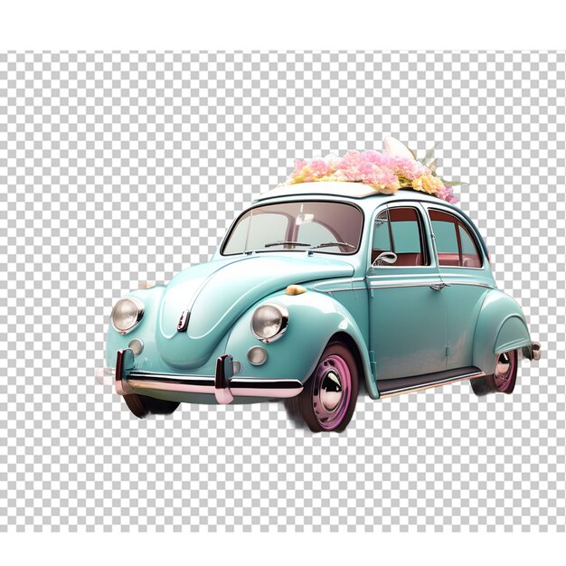 PSD 3d psd del coche de pascua