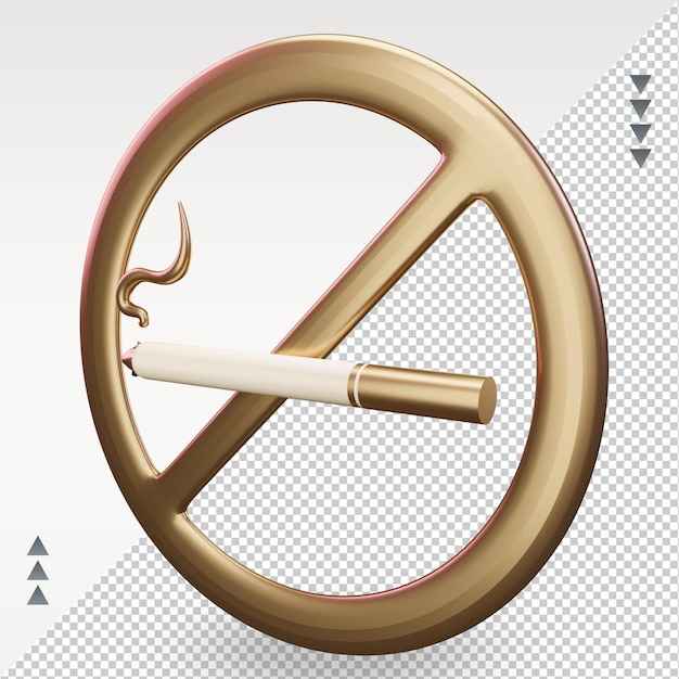 3d ramadan No Pig icon rendering vista derecha