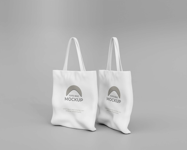 3D Realistische Tragetasche Mockup