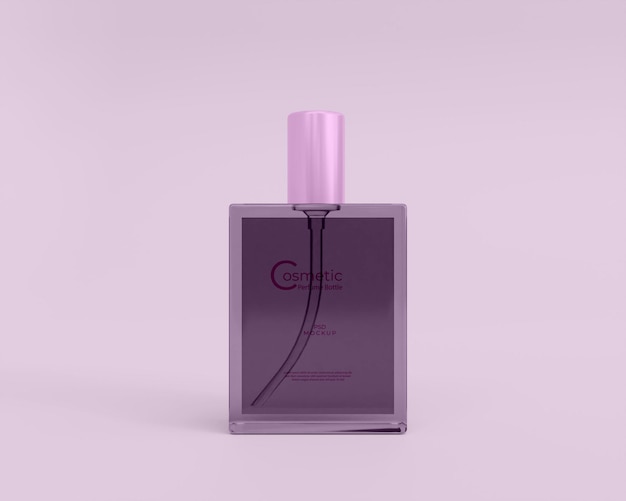 3d realistisches parfümflaschenmodell