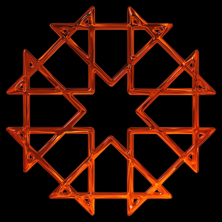 PSD 3d red liquid design element