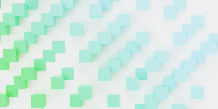 PSD 3d render abstract background