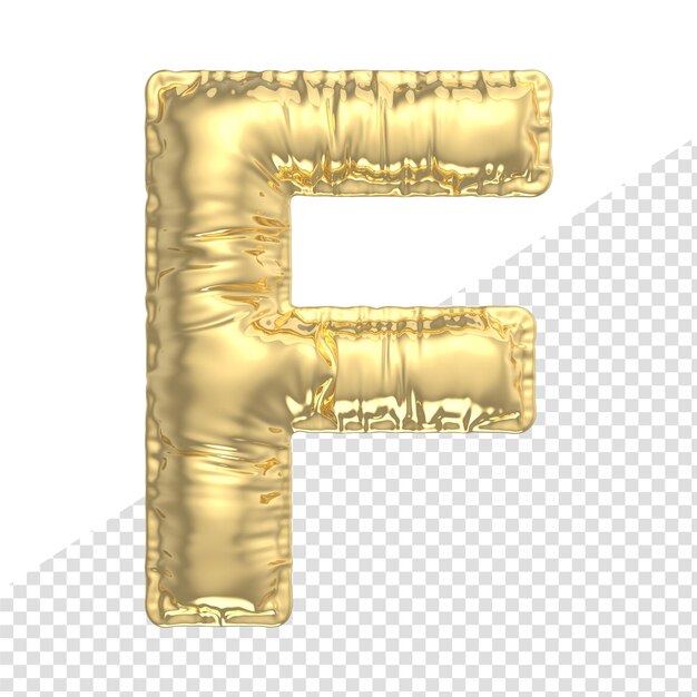 3d render alphabet