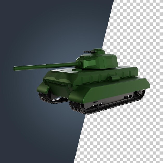 PSD 3d-render-clipart-symbol der militärarmee