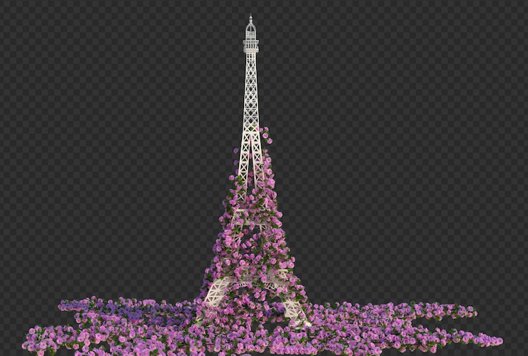 PSD 3d-render-efeu-pflanzen isoliert