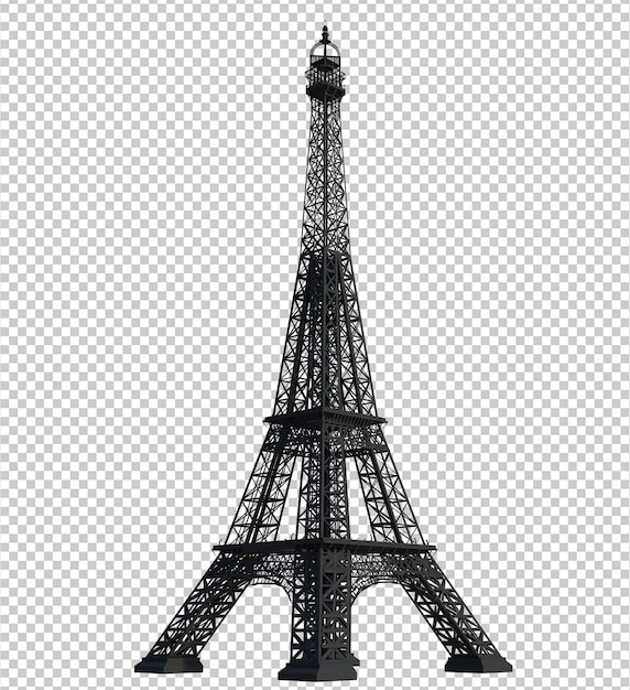 3D-Render-Gebäudestruktur isoliert