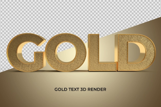 3d-render-goldtext png