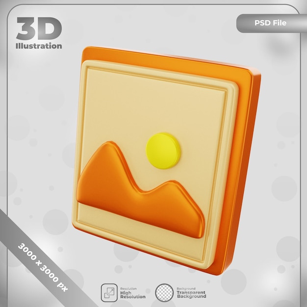 3D-Render-Icon-Galerie