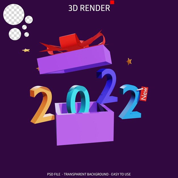 3d render icon new hope 2022 8