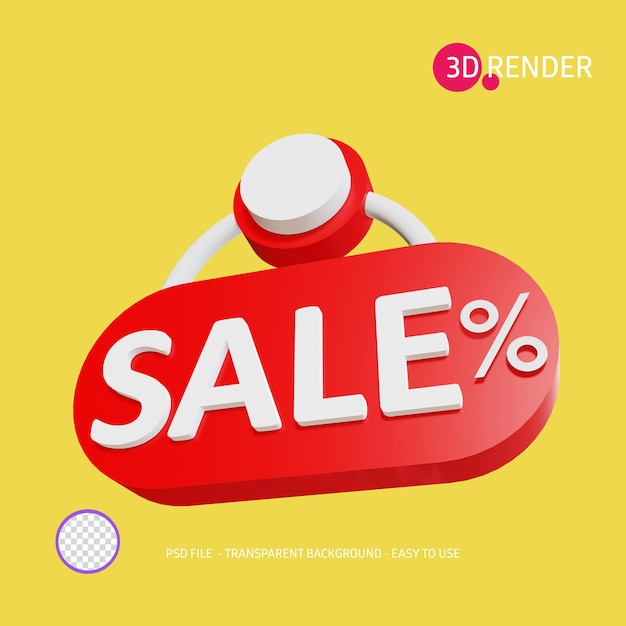 3D-Render-Icon-Verkauf 9