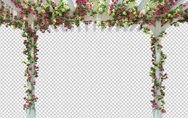 3d Render Ivy Plants Isoladas