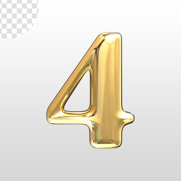 3d render number