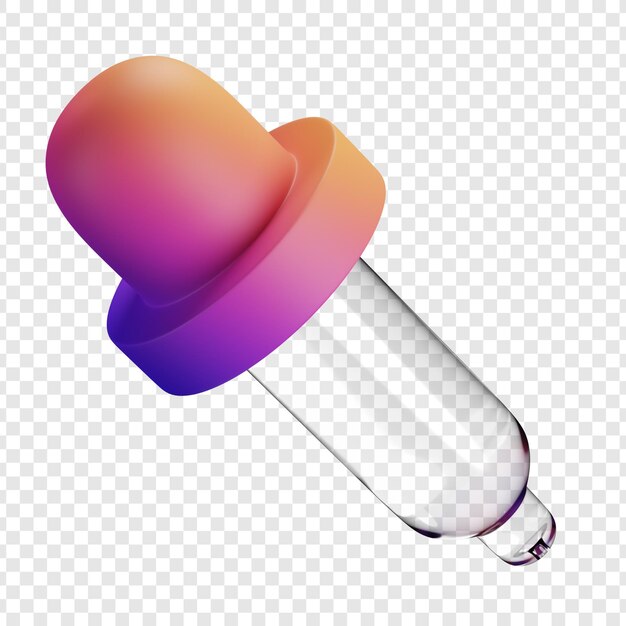 3D Render of an Eye Dropper