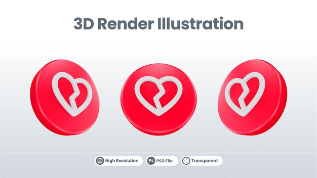 3D Render San Valentino Con Icona Luna Di Miele Per UI UX Web Mobile App Promozione Social Media