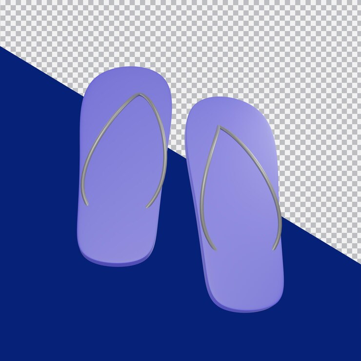 PSD 3d-render-sandalen
