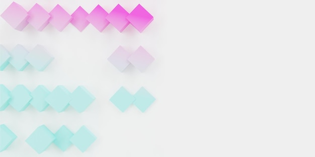 3D render sfondo astratto