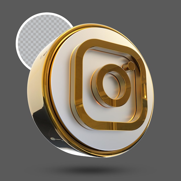 3D-Render-Social-Media-Instagram-Symbol