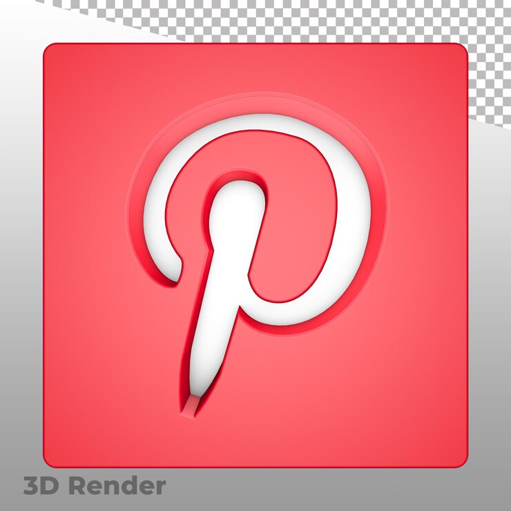 PSD 3d-render-social-symbol