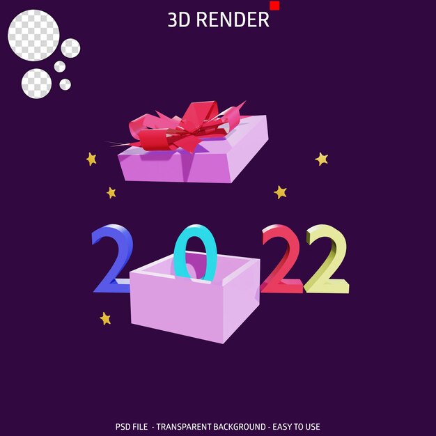 3d-render-symbol neue hoffnung 2022 2