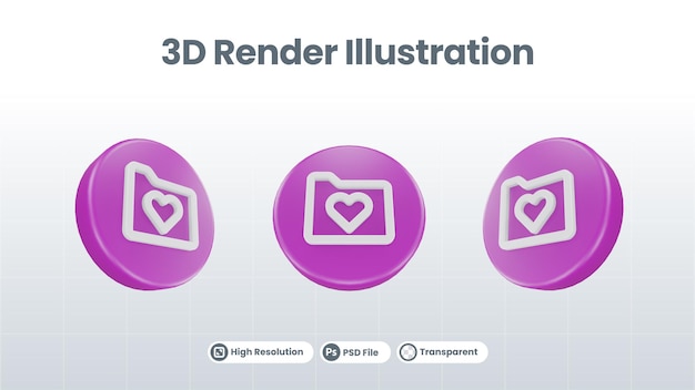 3D Render Valentine con icono de cupido para UI UX Web Mobile App Social Media Promotion