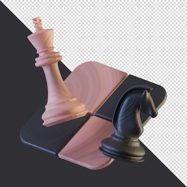 King Chess Game Piece - Rei Jogo de Xadrez | 3D model