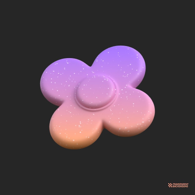 3d rendering Abstract Gradient Object art geometric shapes