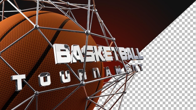 3d-rendering basketball-grafikdesign