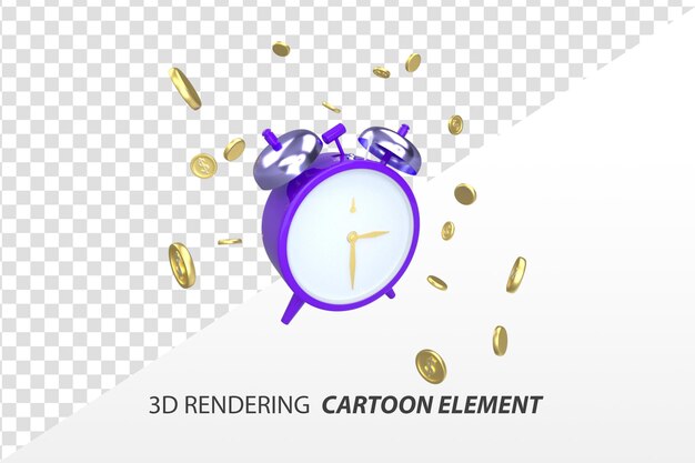 3d-rendering-cartoon-wecker-element