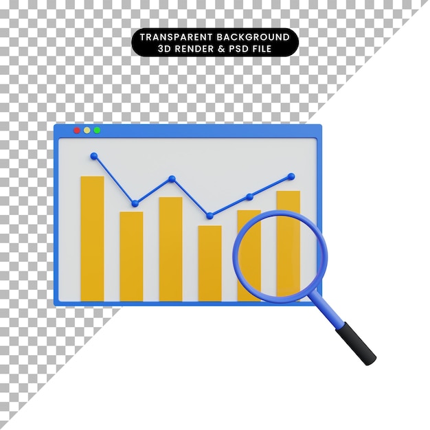 PSD 3d-rendering-datenbericht