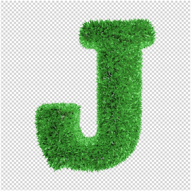 3D-Rendering der Eiseffektbuchstaben