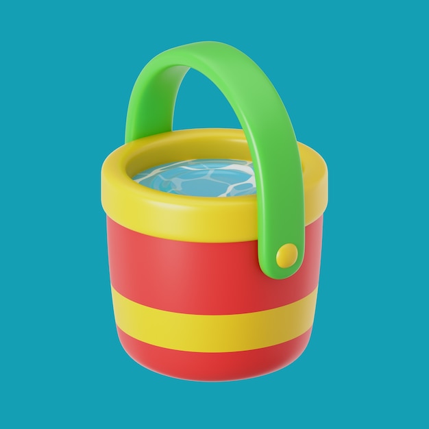 3D-Rendering des Gartensymbols