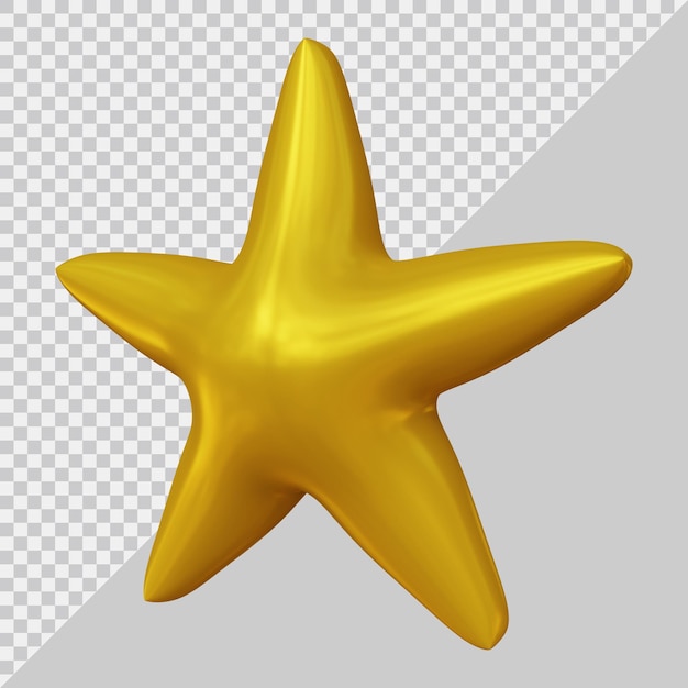 3D-Rendering des Sternsymbols