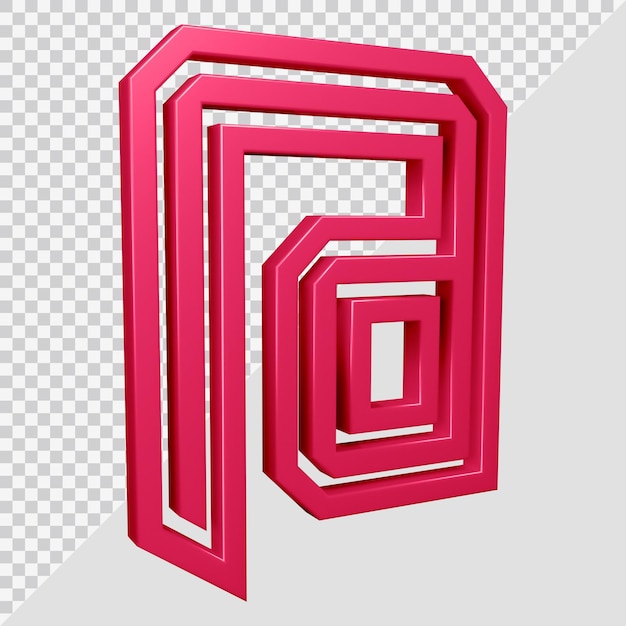 3d-rendering des symbols