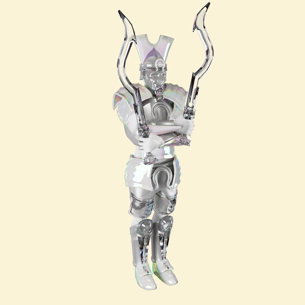 3d rendering design object and shape
