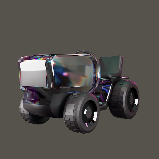 3d rendering design object and shape