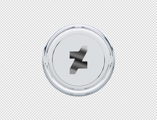 PSD 3d rendering deviantart icono plata brillante