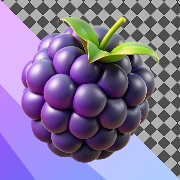 PSD 3d-rendering eines blackberrys