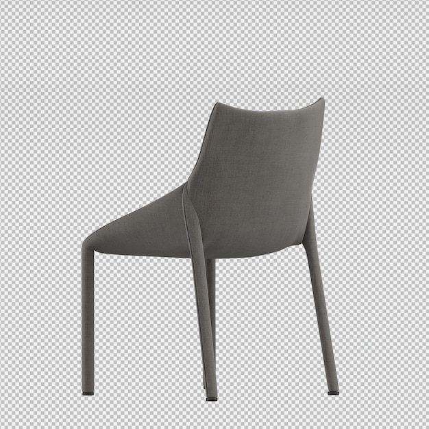3D-Rendering eines isometrischen Sessels