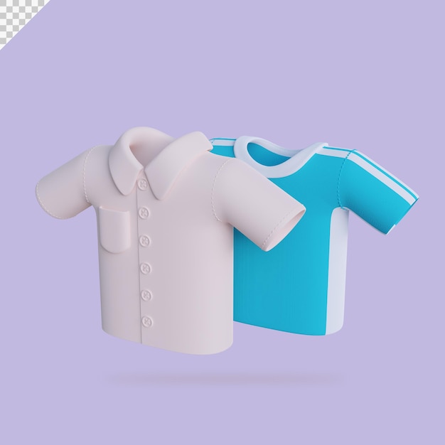 3D-Rendering einheitliche Illustration