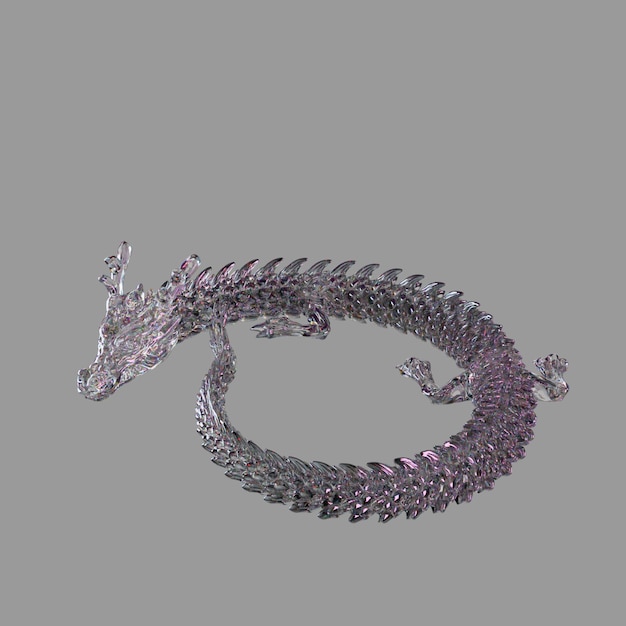 3D-Rendering-Form durchsichtig mit Objekt
